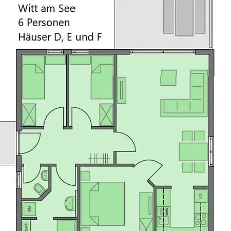 Witt Am D Holiday home Klein Wittensee